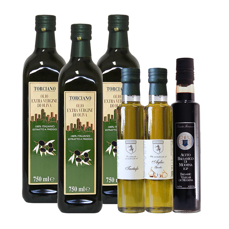 Special Oil and Balsamic Kit - 6 bottles
